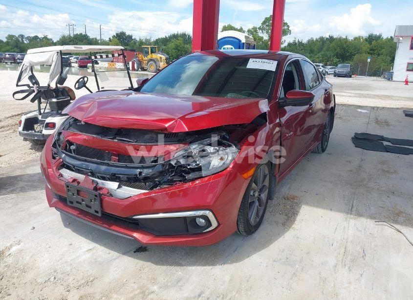 Photo 2 of 2021 Honda Civic EX (VIN 2HGFC1F34MH700163)