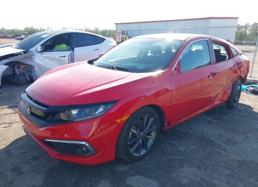 Photo 2 of 2021 Honda Civic EX (VIN 2HGFC1F34MH705413)