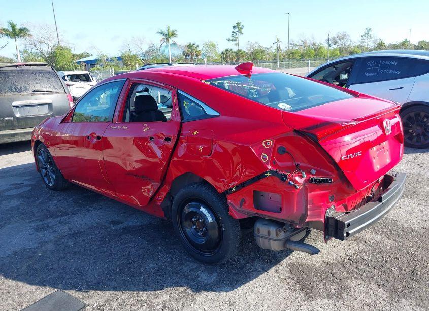 Photo 3 of 2021 Honda Civic EX (VIN 2HGFC1F34MH705413)