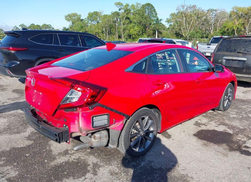 Photo 4 of 2021 Honda Civic EX (VIN 2HGFC1F34MH705413)