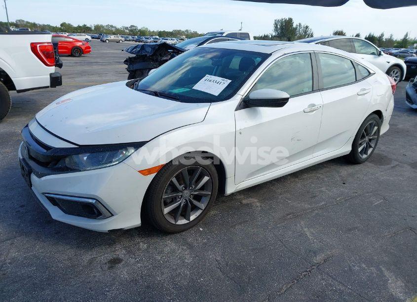 Photo 2 of 2021 Honda Civic EX (VIN 2HGFC1F37MH700657)