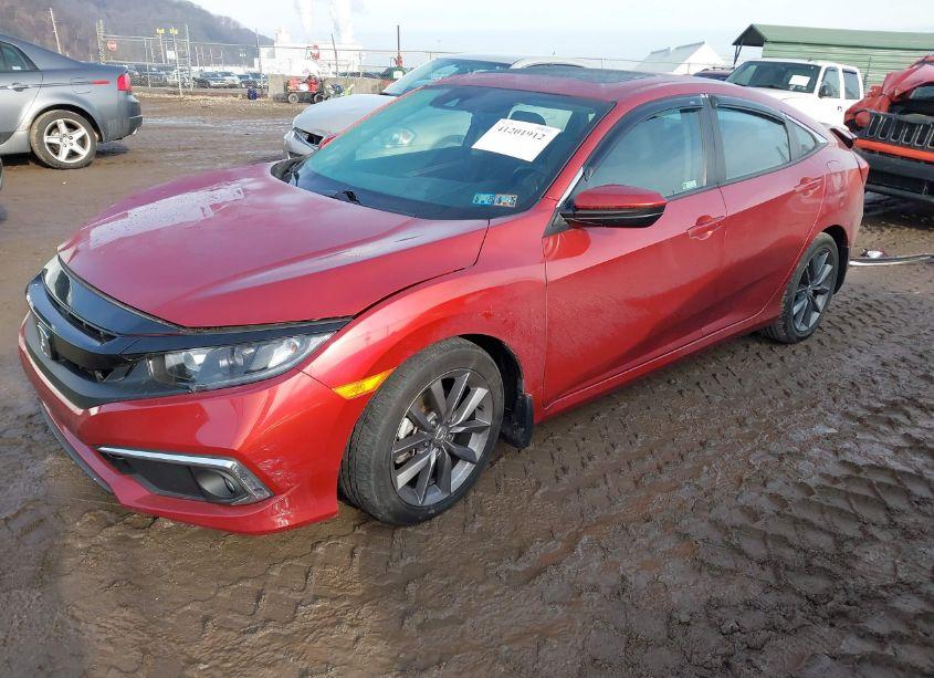 Photo 2 of 2021 Honda Civic EX (VIN 2HGFC1F37MH702733)