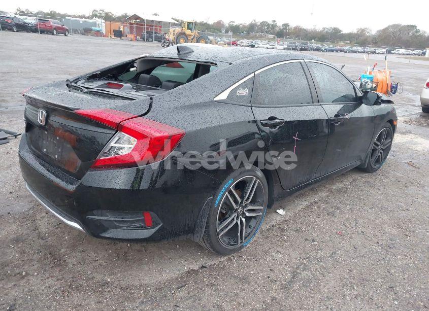 Photo 4 of 2021 Honda Civic EX (VIN 2HGFC1F3XMH702435)