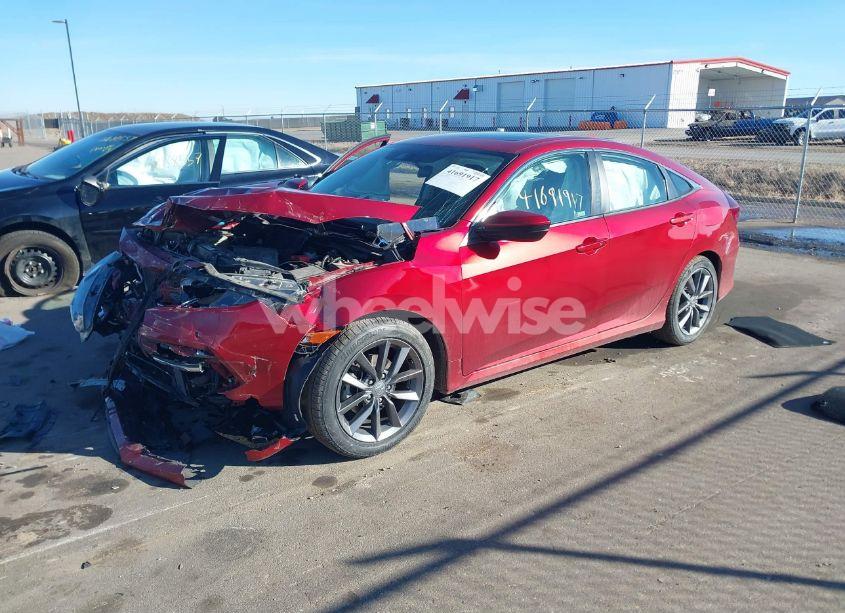 Photo 2 of 2021 Honda Civic EX (VIN 2HGFC1F3XMH705481)