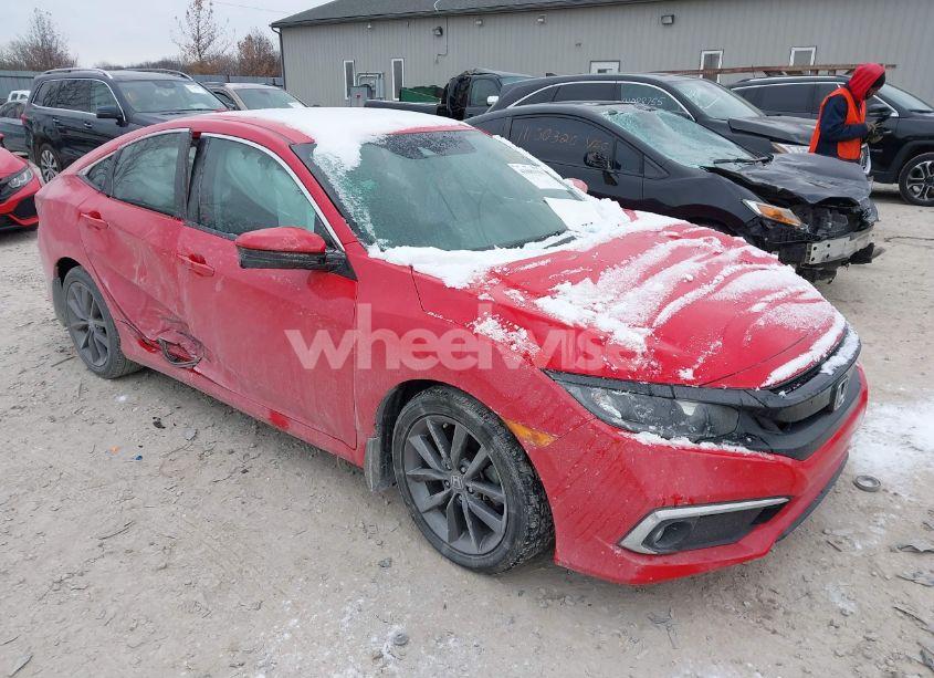 2021 Honda Civic EX-L (VIN 2HGFC1F75MH701390) main photo