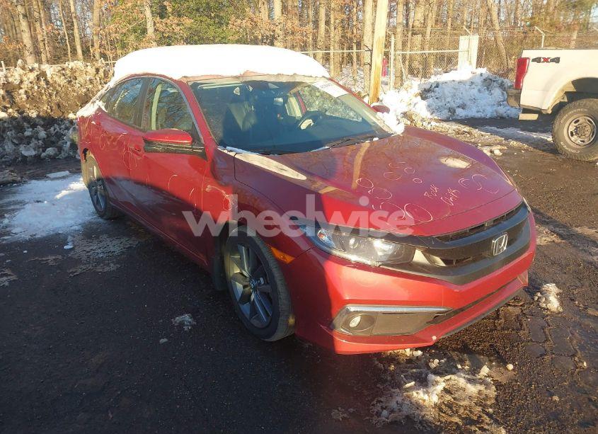 2021 Honda Civic EX-L (VIN 2HGFC1F77MH703528) main photo