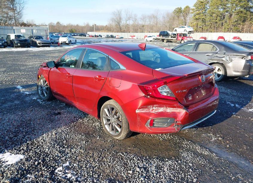 Photo 3 of 2021 Honda Civic EX-L (VIN 2HGFC1F7XMH705211)