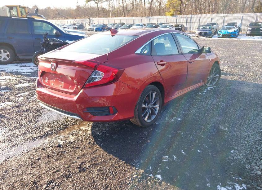 Photo 4 of 2021 Honda Civic EX-L (VIN 2HGFC1F7XMH705211)