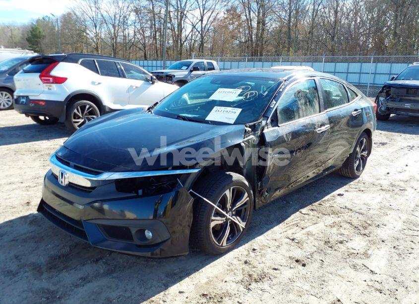 Photo 2 of 2018 Honda Civic TOURING (VIN 2HGFC1F90JH640253)