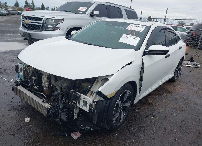 Photo 2 of 2016 Honda Civic TOURING (VIN 2HGFC1F91GH656910)