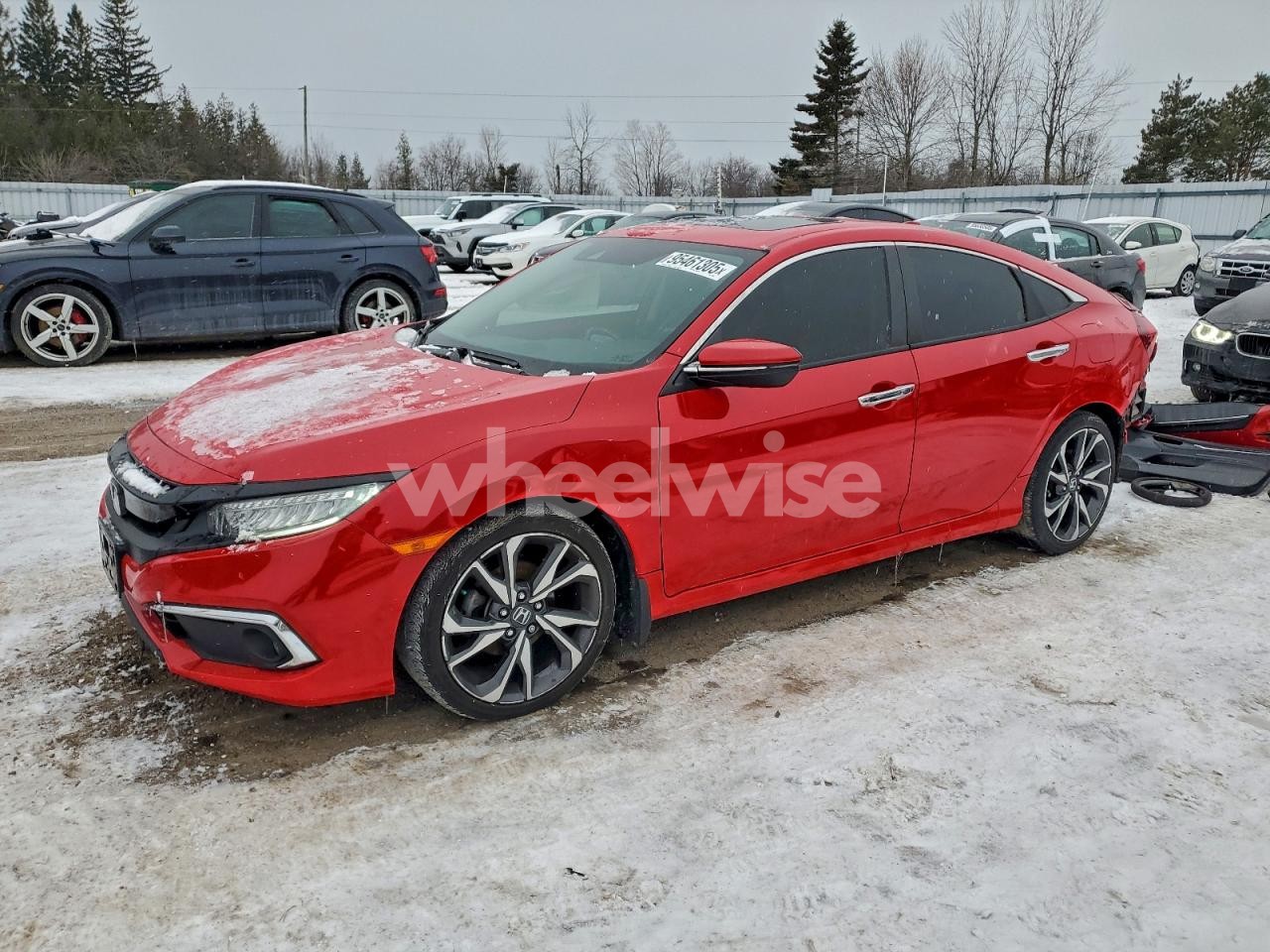 2020 HONDA CIVIC TOURING (VIN 2HGFC1F93LH101533) main photo