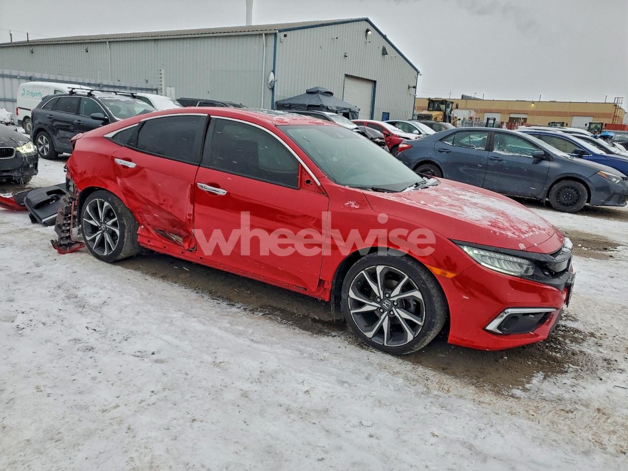 Photo 4 of 2020 HONDA CIVIC TOURING (VIN 2HGFC1F93LH101533)
