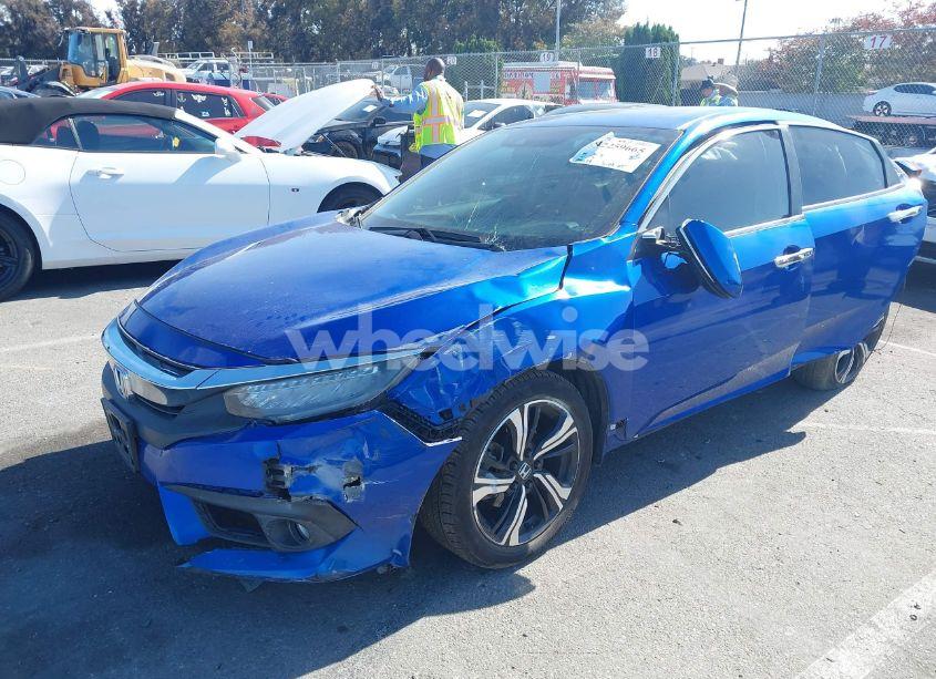 Photo 2 of 2016 Honda Civic TOURING (VIN 2HGFC1F99GH659117)