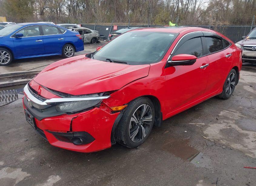 Photo 2 of 2016 Honda Civic TOURING (VIN 2HGFC1F9XGH633724)