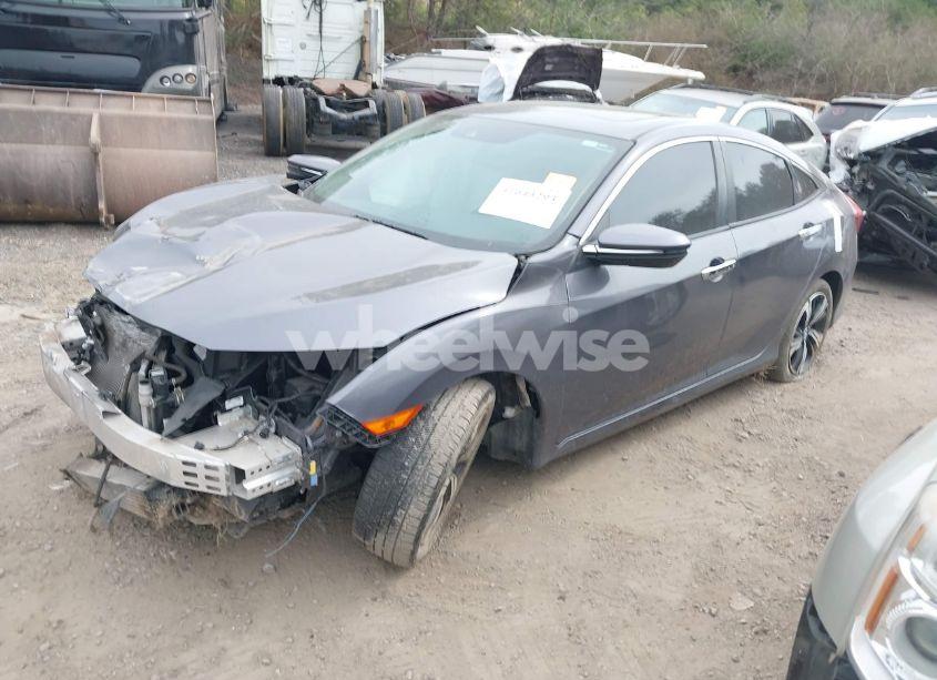 Photo 2 of 2016 Honda Civic TOURING (VIN 2HGFC1F9XGH636946)