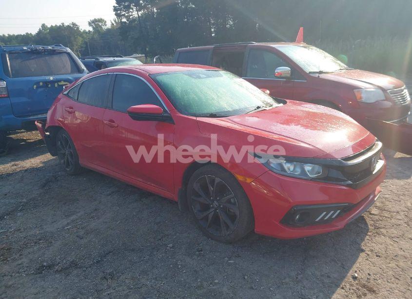2019 Honda Civic SPORT (VIN 2HGFC2E80KH552576) main photo
