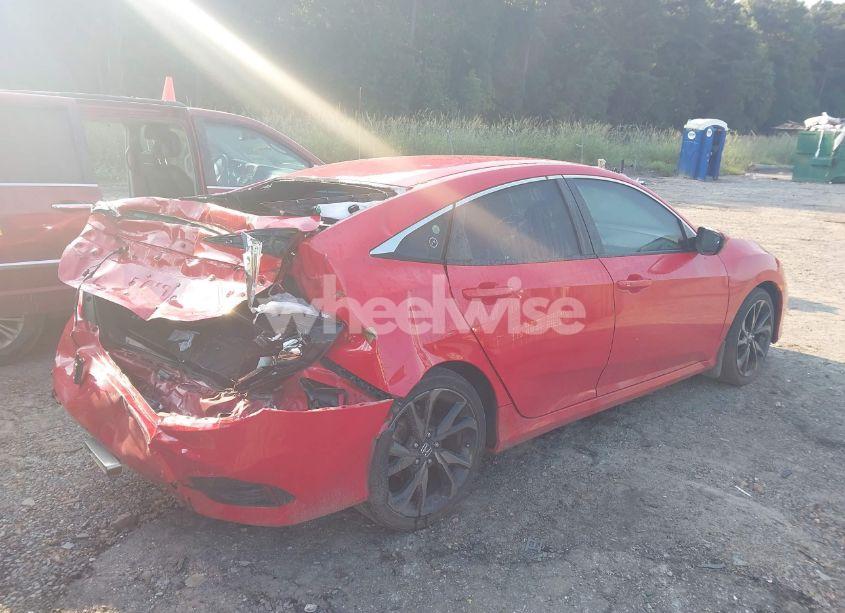 Photo 4 of 2019 Honda Civic SPORT (VIN 2HGFC2E80KH552576)