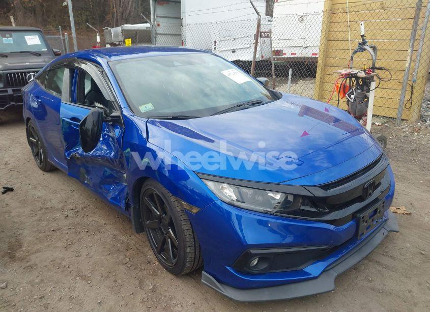 2020 Honda Civic SPORT (VIN 2HGFC2E80LH542180) main photo