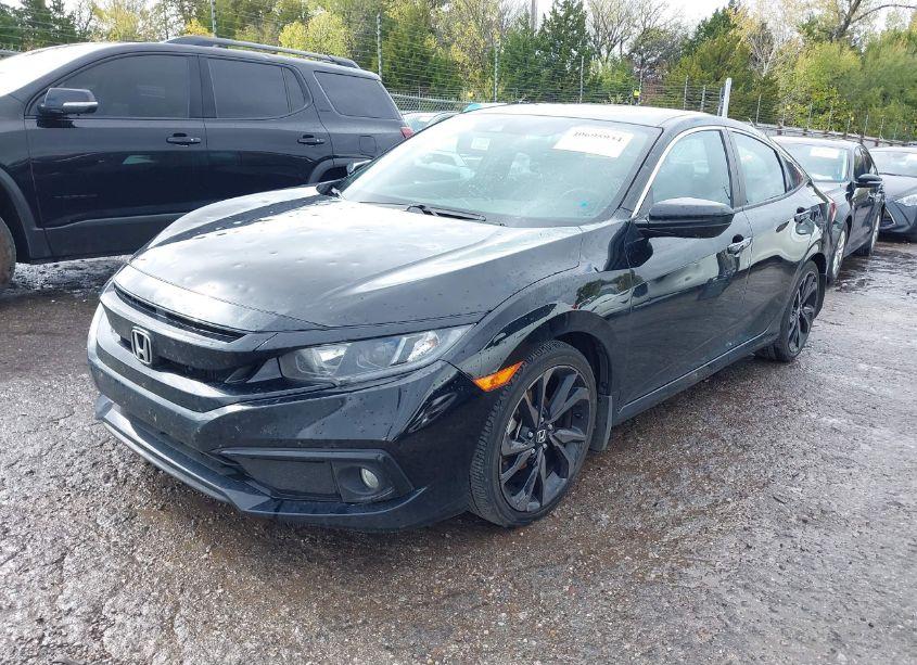 Photo 2 of 2020 Honda Civic SPORT (VIN 2HGFC2E83LH600508)