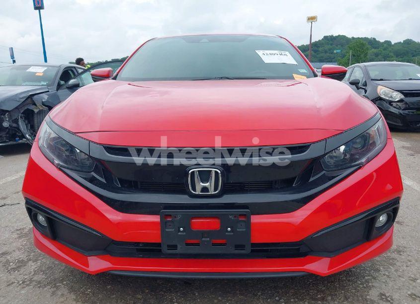 Photo 12 of 2020 Honda Civic SPORT (VIN 2HGFC2E84LH559063)