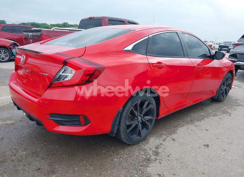 Photo 4 of 2020 Honda Civic SPORT (VIN 2HGFC2E84LH559063)