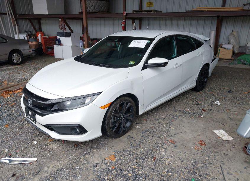 Photo 2 of 2020 Honda Civic SPORT (VIN 2HGFC2E86LH579105)