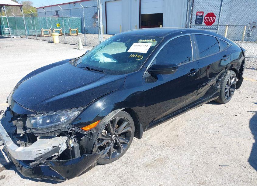 Photo 2 of 2020 Honda Civic SPORT (VIN 2HGFC2E89LH506715)
