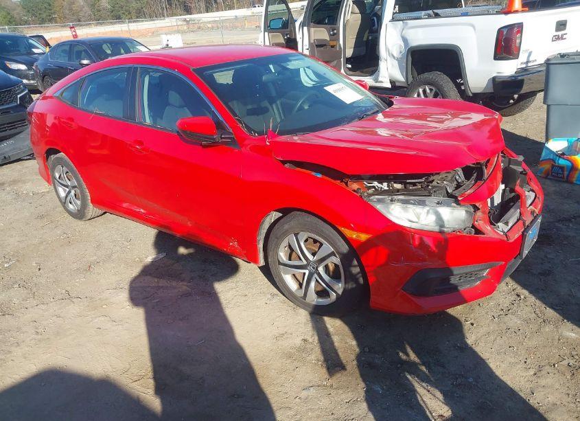 2016 Honda Civic LX (VIN 2HGFC2F50GH528189) main photo