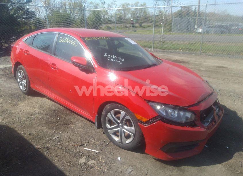 2016 Honda Civic LX (VIN 2HGFC2F50GH546529) main photo