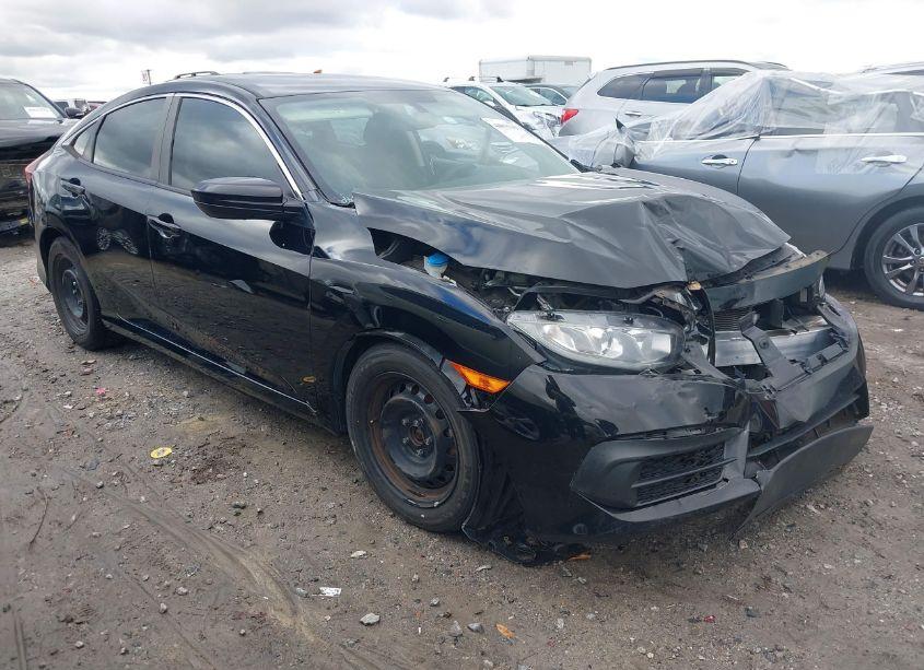 2018 Honda Civic LX (VIN 2HGFC2F50JH593597) main photo