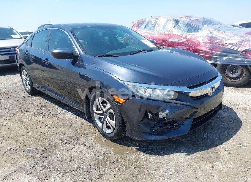 2018 Honda Civic LX (VIN 2HGFC2F50JH597875) main photo