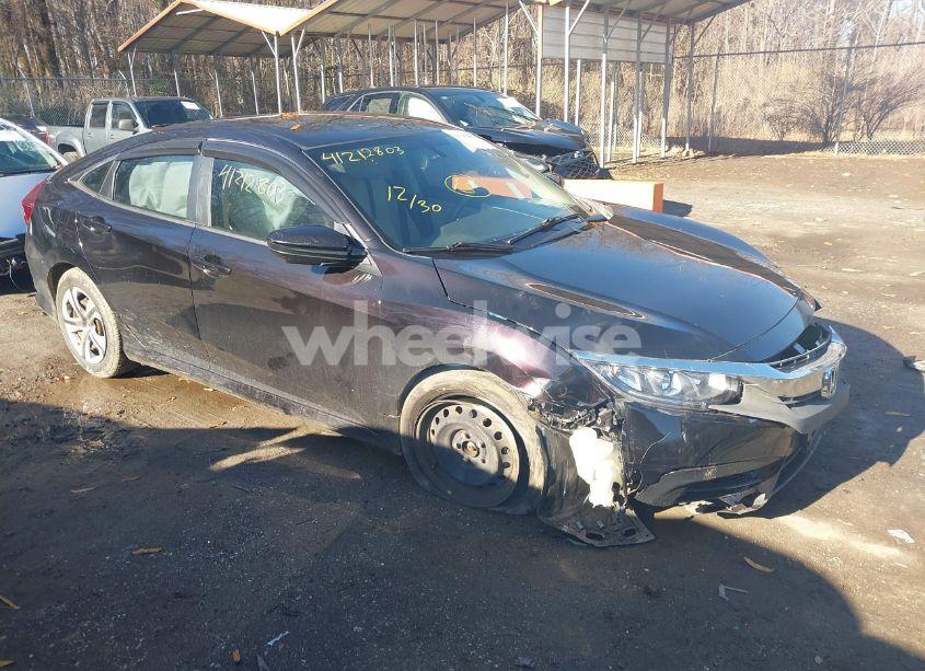 2016 Honda Civic LX (VIN 2HGFC2F51GH524782) main photo