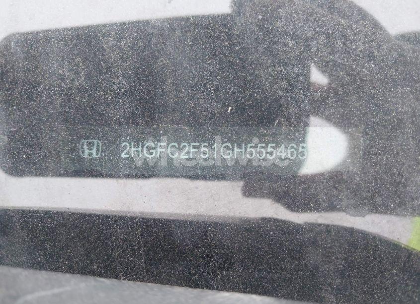 Photo 9 of 2016 Honda Civic LX (VIN 2HGFC2F51GH555465)