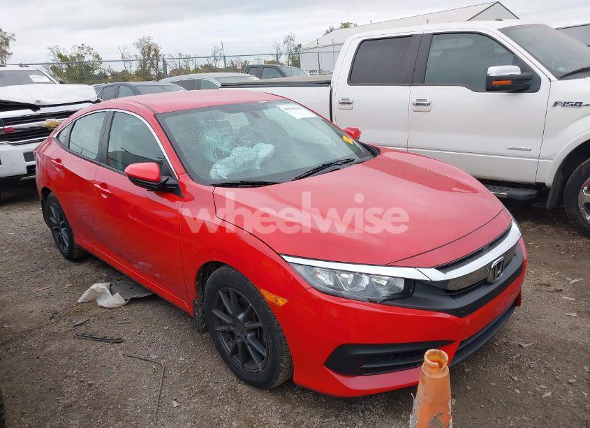 2017 Honda Civic LX (VIN 2HGFC2F51HH556987) main photo