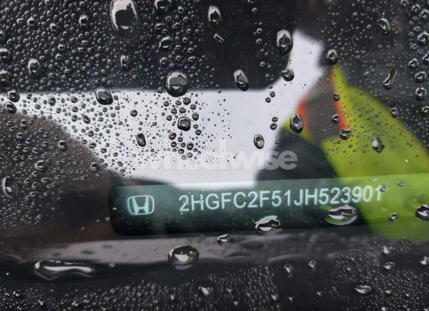 Photo 17 of 2018 Honda Civic LX (VIN 2HGFC2F51JH523901)