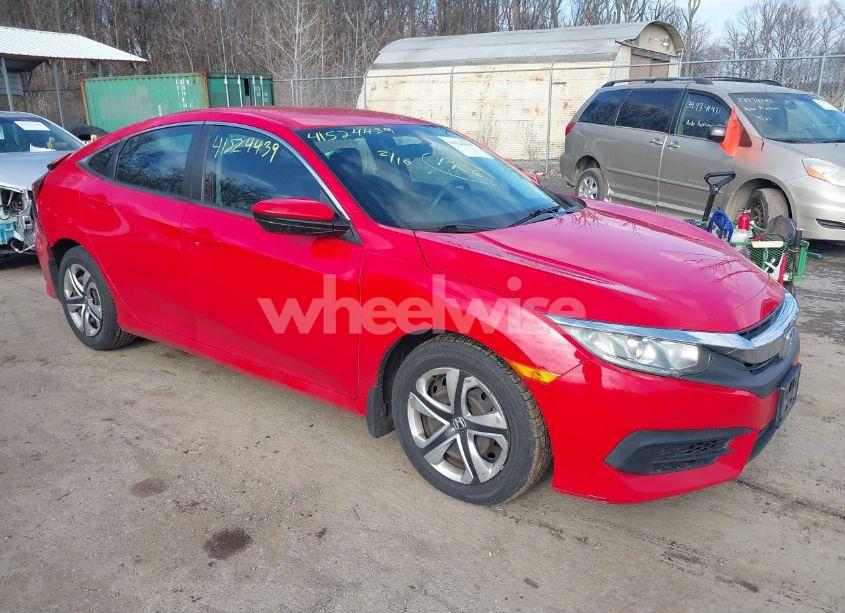 2016 Honda Civic LX (VIN 2HGFC2F52GH555801) main photo