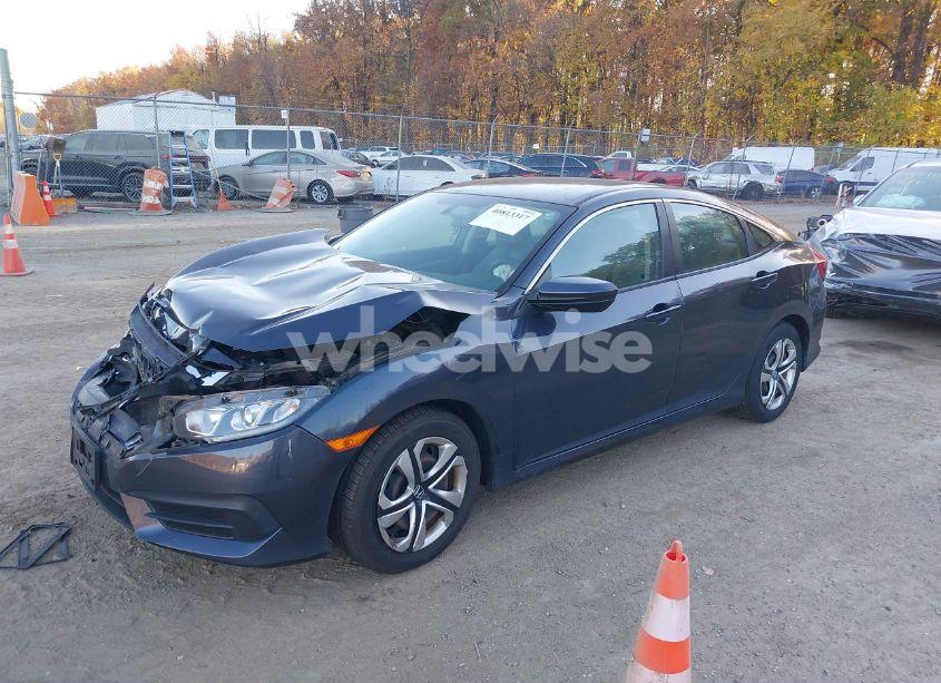 Photo 2 of 2018 Honda Civic LX (VIN 2HGFC2F52JH533319)