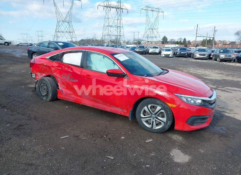 2018 Honda Civic LX (VIN 2HGFC2F52JH572475) main photo