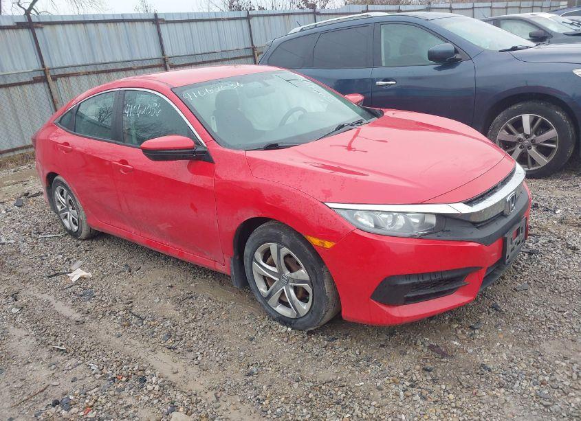 2018 Honda Civic LX (VIN 2HGFC2F52JH591477) main photo