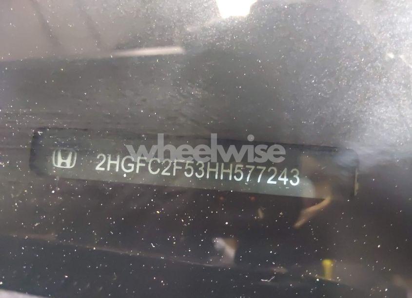 Photo 17 of 2017 Honda Civic LX (VIN 2HGFC2F53HH577243)