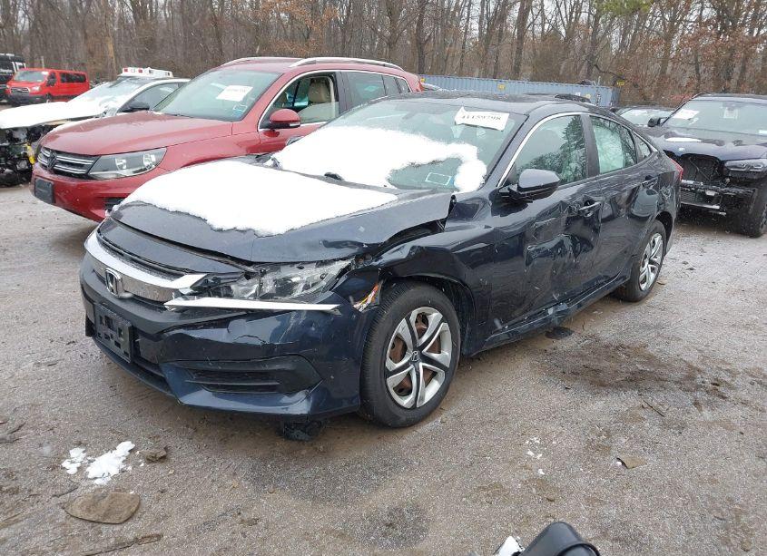 Photo 2 of 2018 Honda Civic LX (VIN 2HGFC2F54JH516182)