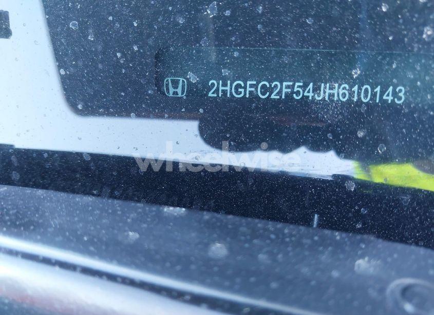 Photo 9 of 2018 Honda Civic LX (VIN 2HGFC2F54JH610143)