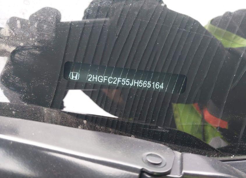 Photo 9 of 2018 Honda Civic LX (VIN 2HGFC2F55JH565164)