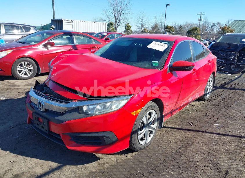 Photo 2 of 2018 Honda Civic LX (VIN 2HGFC2F55JH601080)