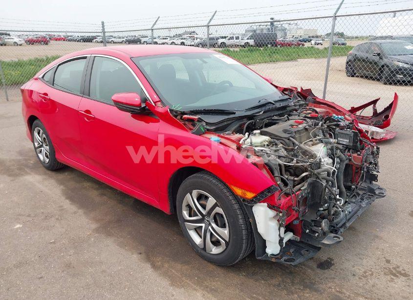 2018 Honda Civic LX (VIN 2HGFC2F56JH516345) main photo