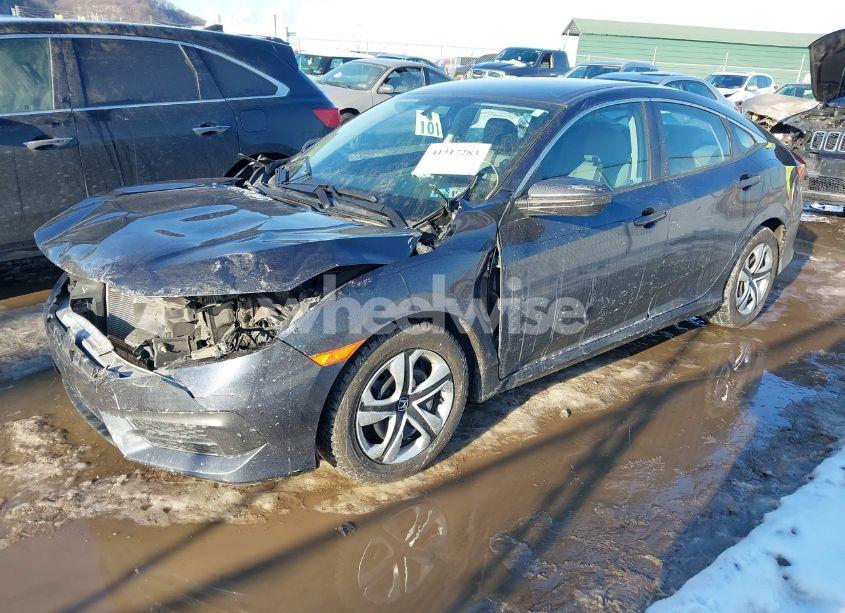 Photo 2 of 2018 Honda Civic LX (VIN 2HGFC2F56JH584970)