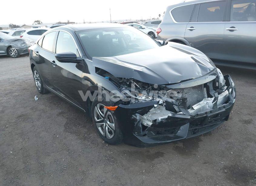 2017 Honda Civic LX (VIN 2HGFC2F57HH556783) main photo