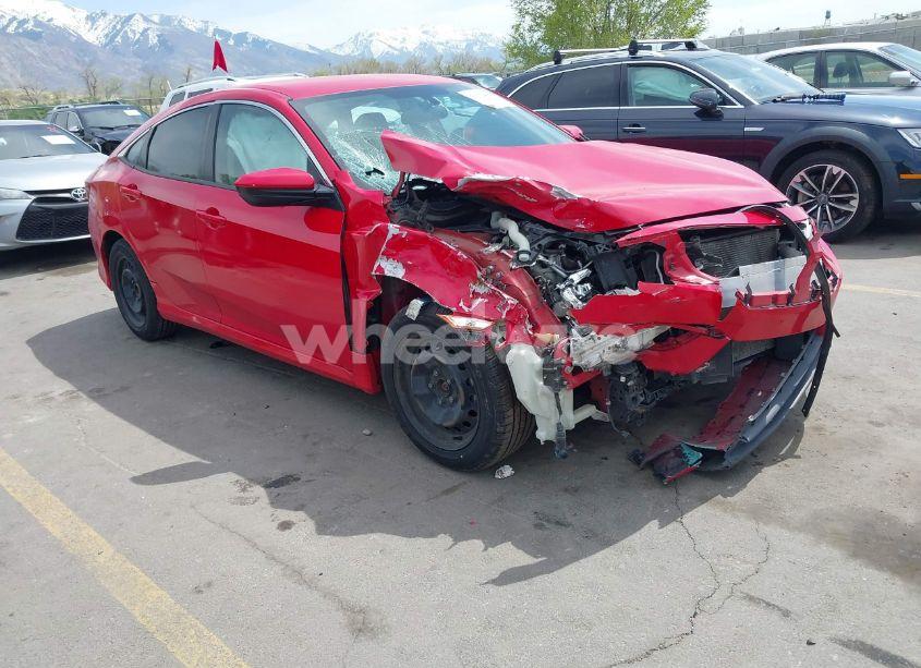 2018 Honda Civic LX (VIN 2HGFC2F57JH505774) main photo