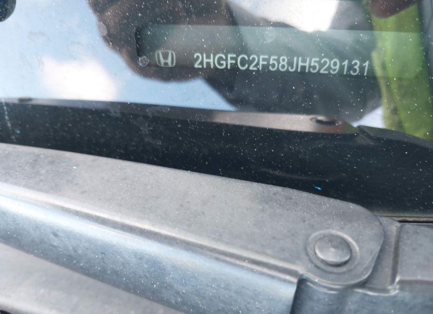 Photo 9 of 2018 Honda Civic LX (VIN 2HGFC2F58JH529131)