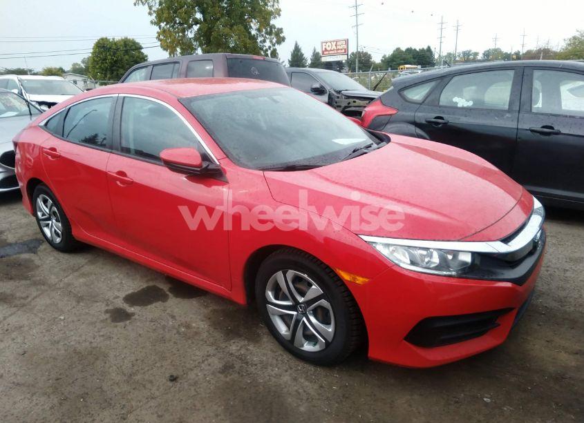 2018 Honda Civic LX (VIN 2HGFC2F59JH582744) main photo